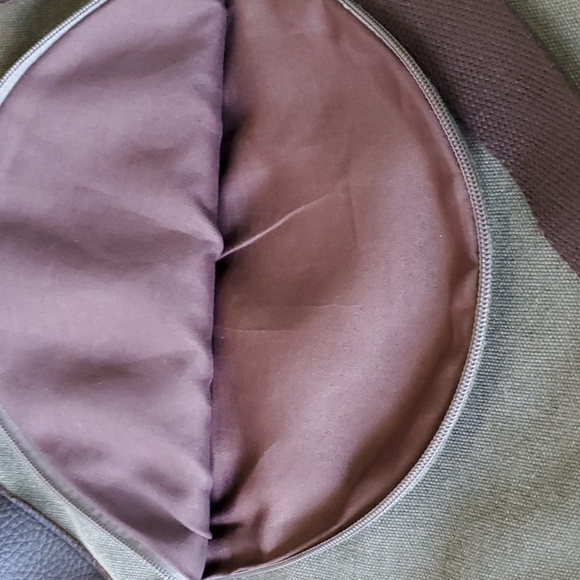 Grace Callie Designs Olive Genova messenger- tote bag 18.5 X 16 front po… - Picture 12 of 12